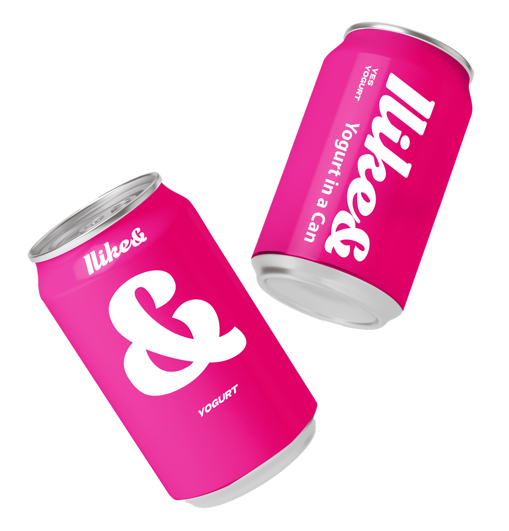 I LIKE Yogurt Can — Fresh & Romantic